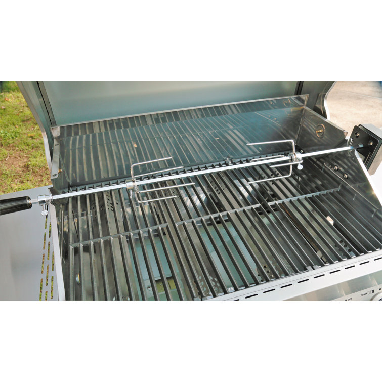 Monument Grills 6Burner Rotisserie Kit & Reviews Wayfair